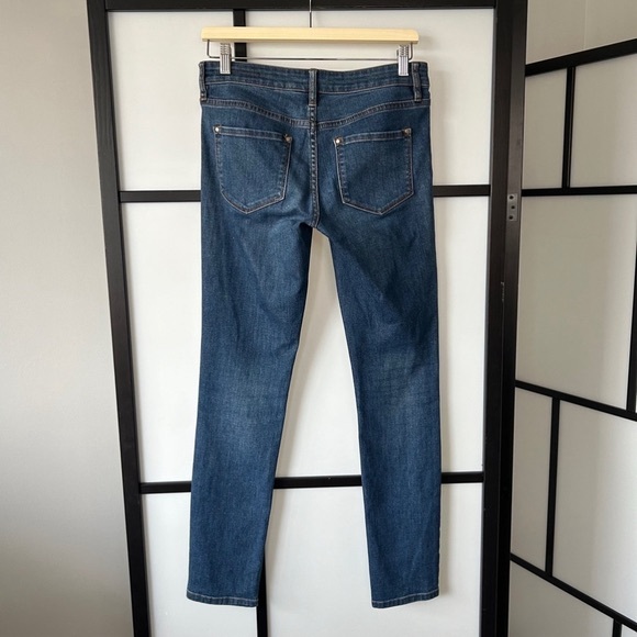 Club Monaco Vintage Slim Straight Leg Denim Blue Jeans - Picture 6 of 14